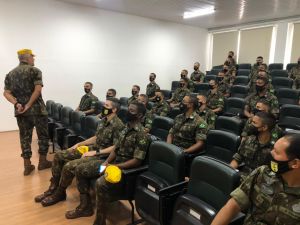Visita dos Alunos do Centro de Preparação de Oficiais da Reserva do Rio de Janeiro (CPOR - RJ)